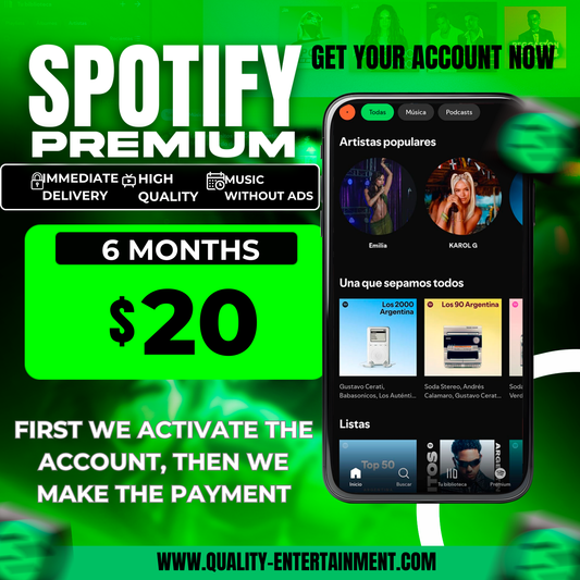 Spotify premium 🎧  6 months .